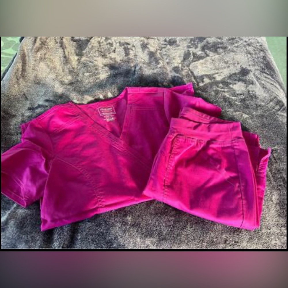 Pink Scrub Set